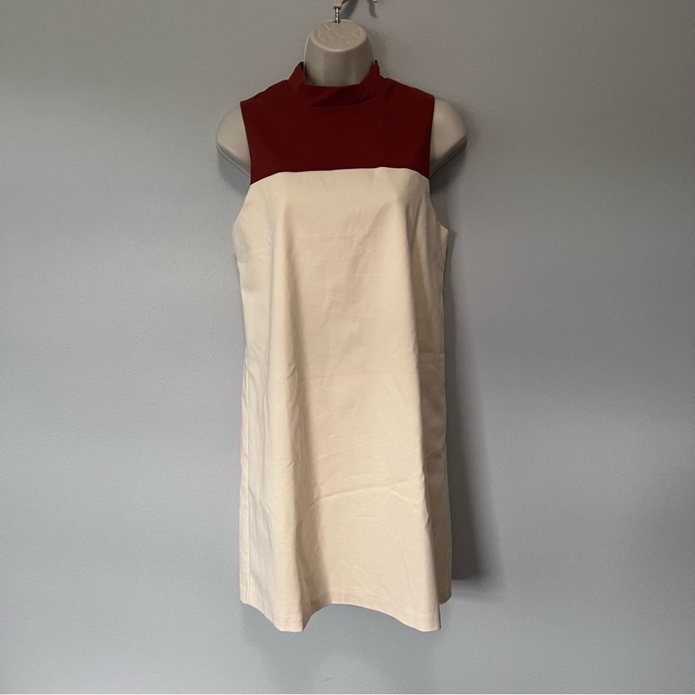 TOBI Sleeveless Mini Mock Neck Shift Dress Size M